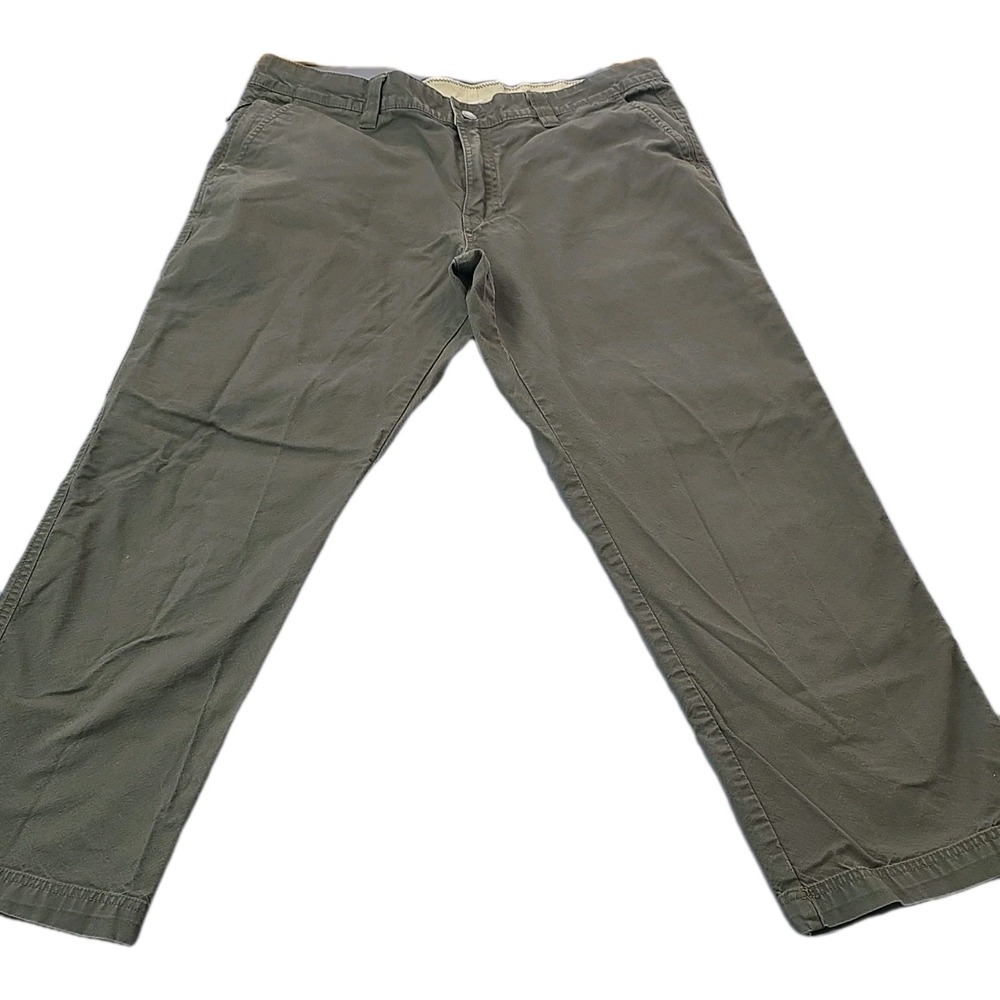 Columbia Men's Pants Olive Cotton Camping Hiking  36W 30L RN 69724 Outdoor Gear